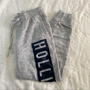 Hollister Gray High Rise Sweatpants